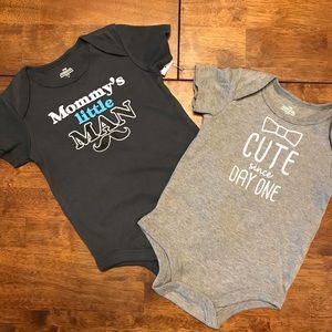 Baby Boys Onesie -Set of 2